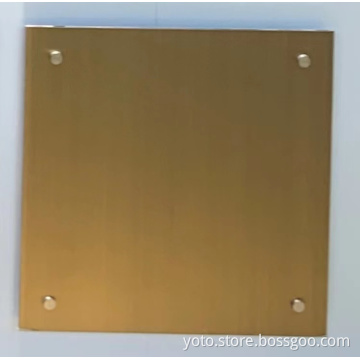 Decoration of Car Long Color Life Aluminum Sheets